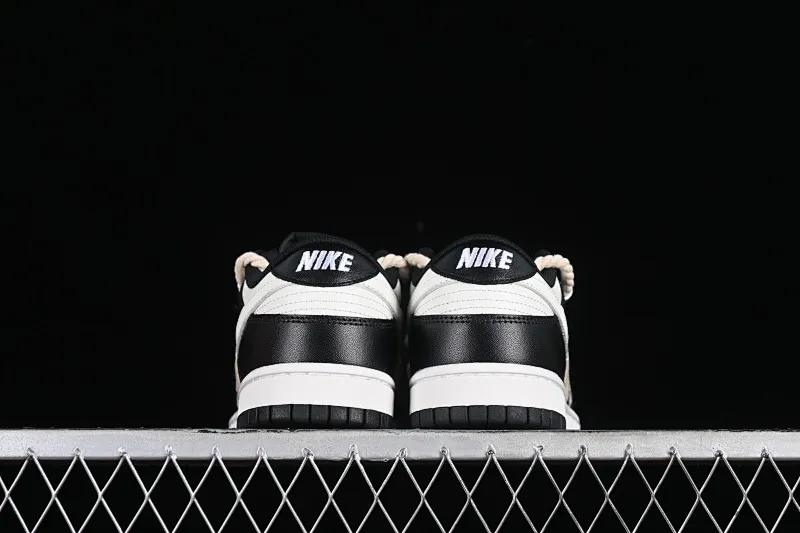 All categories Nk SB Dunk series Nk SB Dunk Low low-top sneakers Nk Dunk Low Fire Heart Scottish distressed panda beige SB deconstructed strap low-top casual sneakers DD1391-100